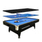CoolBaby Mass 6FT 3-in-1 Pool Table with Table Tennis – Professional Billiards, Scratch-Resistant Surface, DGMT-7012