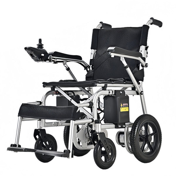 Coolbabymass Electric Wheelchair – 15 Miles Range, Lightweight Folding Power Chair