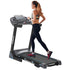 Coolbabymass Folding Treadmill with 12 Programs, Manual Incline & LCD Display