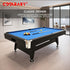 CoolBaby Mass 6FT 3-in-1 Pool Table with Table Tennis – Professional Billiards, Scratch-Resistant Surface, DGMT-7012