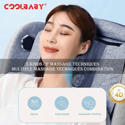 Coolbabymass RK-1911 Full-Automatic Zero Gravity Massage Chair