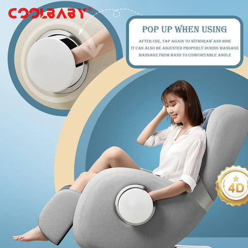 Coolbabymass RK-1911 Full-Automatic Zero Gravity Massage Chair
