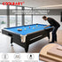 CoolBaby Mass 6FT 3-in-1 Pool Table with Table Tennis – Professional Billiards, Scratch-Resistant Surface, DGMT-7012