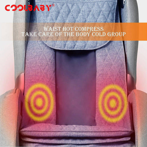 Coolbabymass RK-1911 Full-Automatic Zero Gravity Massage Chair