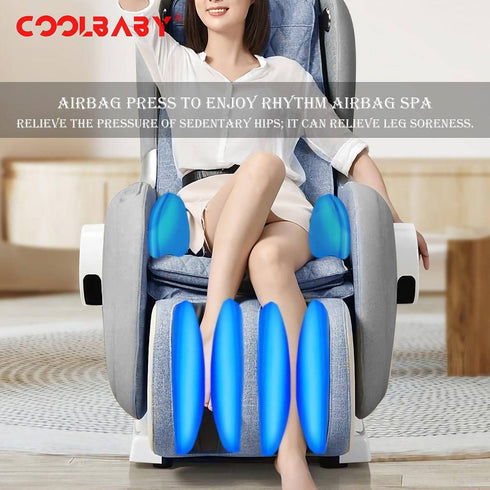 Coolbabymass RK-1911 Full-Automatic Zero Gravity Massage Chair
