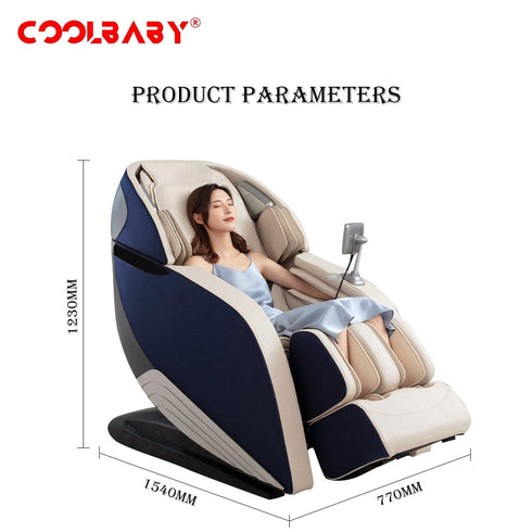 Coolbabymass DDAMY-829 3D Zero Gravity Full Body Massage Chair