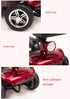COOLBABY X-01-AC 4 Wheel Electric Folding Mobility Scooter Portable Electric Scooter