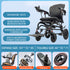 Coolbabymass Electric Wheelchair – Ultra-Light 16.8 kg Foldable Aluminum Frame, 12 km Range, 220 lbs Capacity