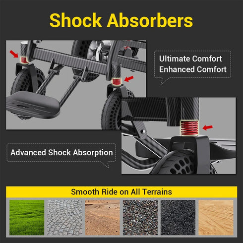 Coolbabymass Foldable Electric Mobility Chair – Lightweight, Travel-Friendly, 400W Dual Motor, 10AH Battery