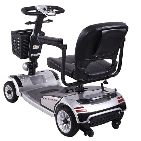 COOLBABY S-01 Portable Electric Scooter for Seniors with Openable Handrail - coolbabymalls