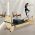 Coolbabymass Pilates Reformer Solid Wood Yoga Bed