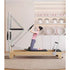 Coolbabymass 2-in-1 Pilates Reformer Yoga Bed, Semi-Elevated Steel Frame, Adjustable & Heavy-Duty