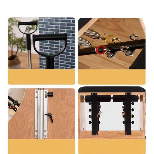 Coolbabymass Pilates Reformer Stable Chair for Balance & Flexibility Training
