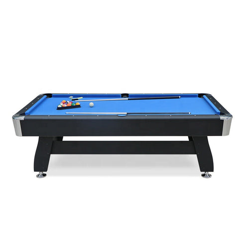 CoolBaby Mass 7ft Auto Ball Return Billiard Pool Table for Club Family Indoor Gym Games Billiards Table - All Accessories Included