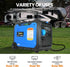 CoolBabyMass - Inverter Generators - 5500-Watt Dual Fuel Portable Inverter Gasoline Generator with Wheel Kit, Remote Electric Start