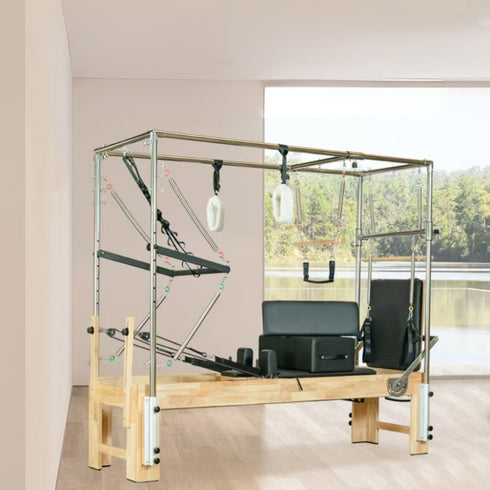 Coolbabymass 3-in-1 Pilates Reformer Bed – Home & Gym Exercise Equipment