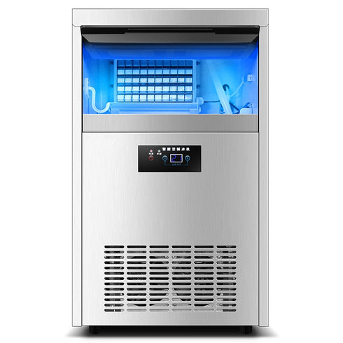 CoolBaby Mass Industrial Ice Machine, 24-Hour Ice-Making Capacity 80 kg