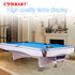 CoolBabyMass - Billiard Table - Coolbabymass Indoor Luxury Pool Billiards Table 9ft Slate Club Pool Tables Professional Snooker & Billiard Table for Club Use