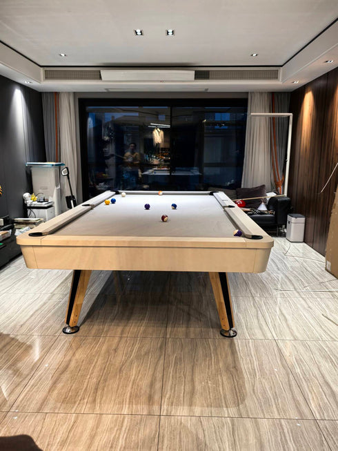 CoolBabyMass - Billiard Table - Coolbabymass 3 in 1 7ft Pool Billiard Table + Household Table Tennis Table + meeting or dining table Multifunction Game Table