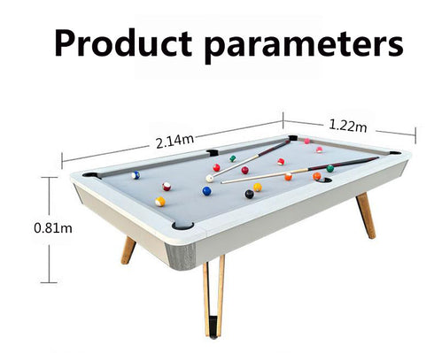CoolBabyMass - Billiard Table - Coolbabymass 3 in 1 7ft Pool Billiard Table + Household Table Tennis Table + meeting or dining table Multifunction Game Table