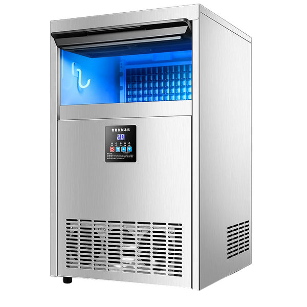 CoolBabyMass - Industrial Ice Machine - Coolbabymass Industrial Ice Machine, 24-hour Ice-Making Capacity 150 kg