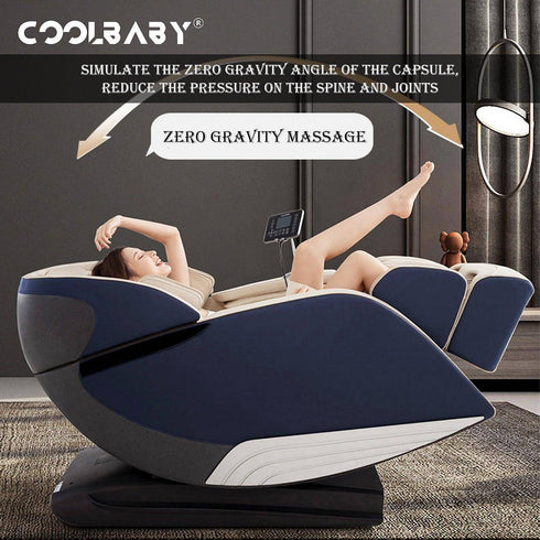 CoolBabyMass - Massage Chair - Coolbabymass DDAMY-829 3D Zero Gravity Full Body Massage Chair