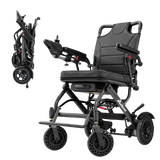 Coolbaby Mass 34lb Foldable Electric Wheelchair – Dual Motor, Airline Approved
