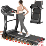 Coolbaby Mass 1.5HP Folding Treadmill for Home with LCD Display & 12 Programs – LZM-PBJ01