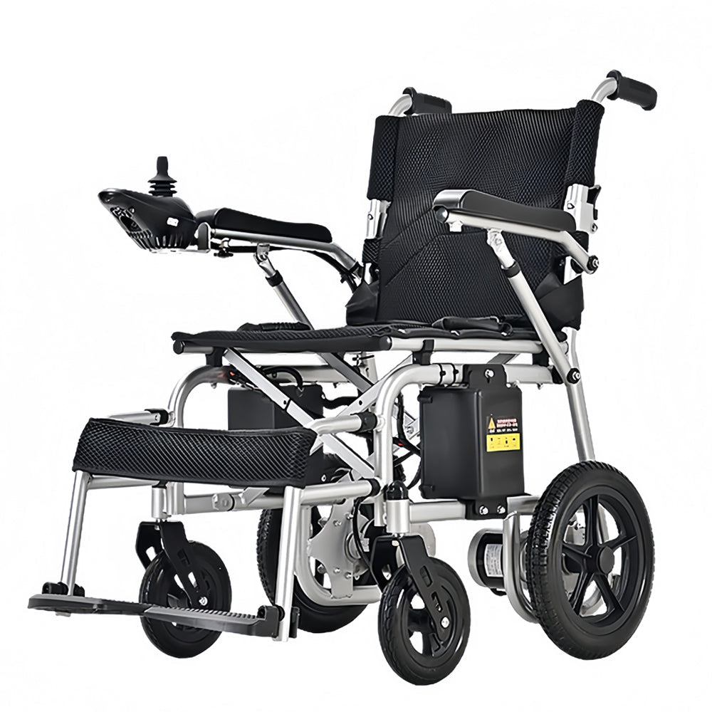 Coolbaby Mass Electric Wheelchair – 15 Miles Range, Lightweight Folding Power Chair