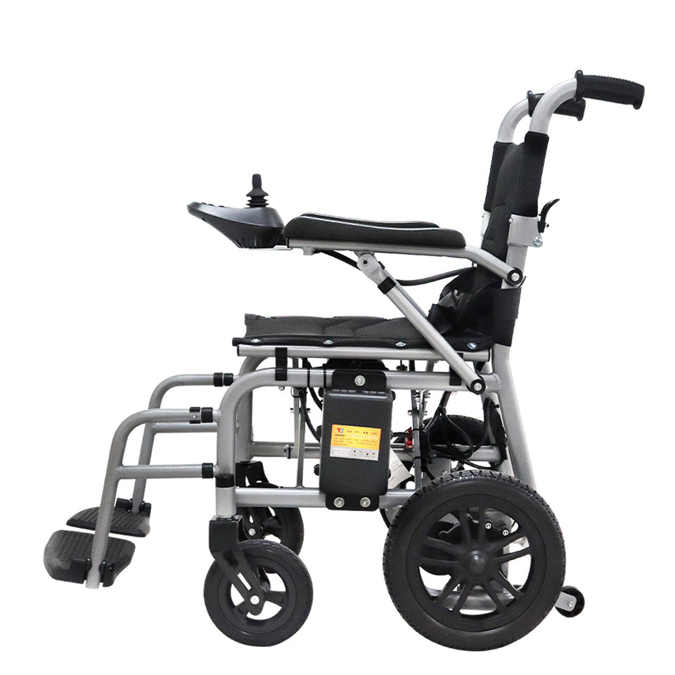 Coolbaby Mass Electric Wheelchair – 15 Miles Range, Lightweight Folding Power Chair