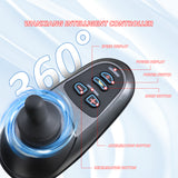 Coolbaby Mass 34lb Foldable Electric Wheelchair – Dual Motor, Airline Approved