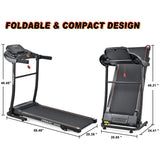 Coolbaby Mass 1.5HP Folding Treadmill for Home with LCD Display & 12 Programs – LZM-PBJ01