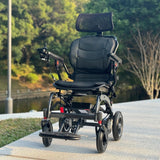 Coolbaby Mass Foldable Electric Wheelchair – Lightweight, Airline Approved, 400W Dual Motor, 10AH Battery