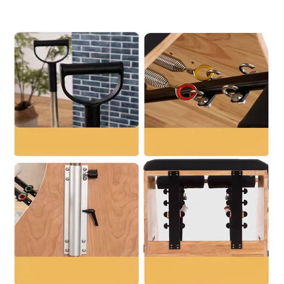 Coolbaby Mass Pilates Reformer Stable Chair for Balance & Flexibility Training