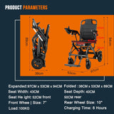 Coolbaby Mass Foldable Electric Wheelchair – Lightweight, Portable, Lithium Battery