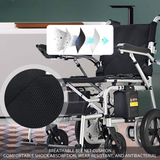 Coolbaby Mass Electric Wheelchair – 15 Miles Range, Lightweight Folding Power Chair