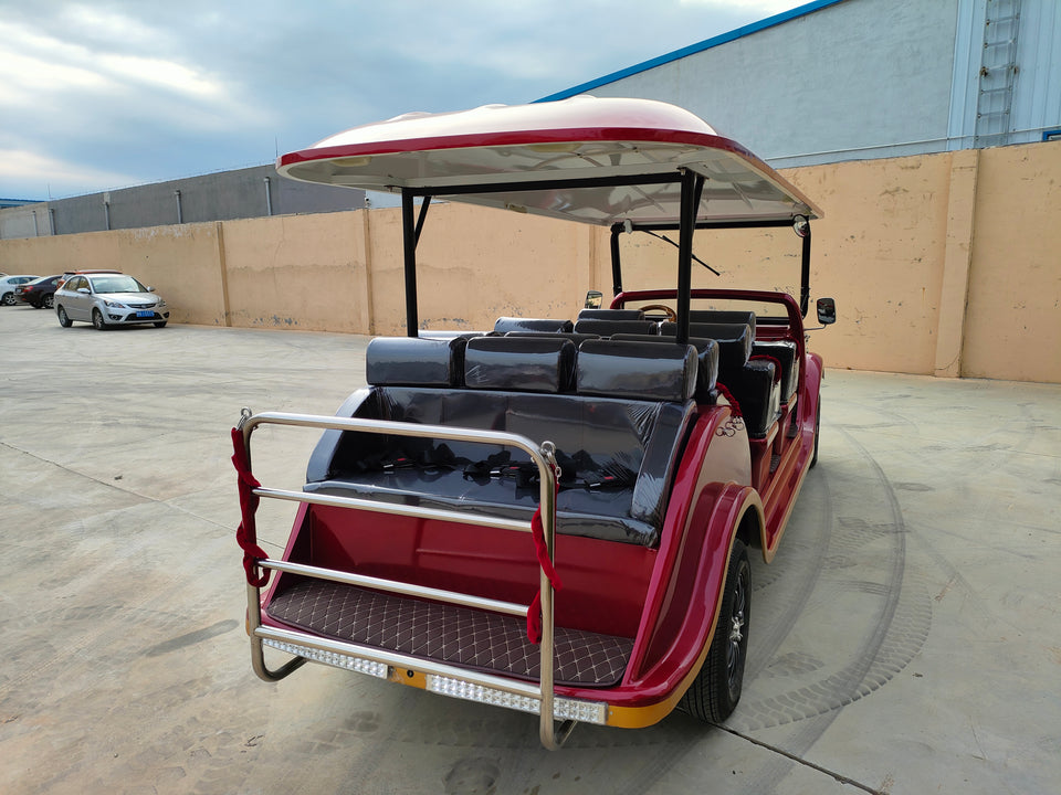 FGLYC 4-12 Passenger Club Cart: Unleash Electric Power and Comfort