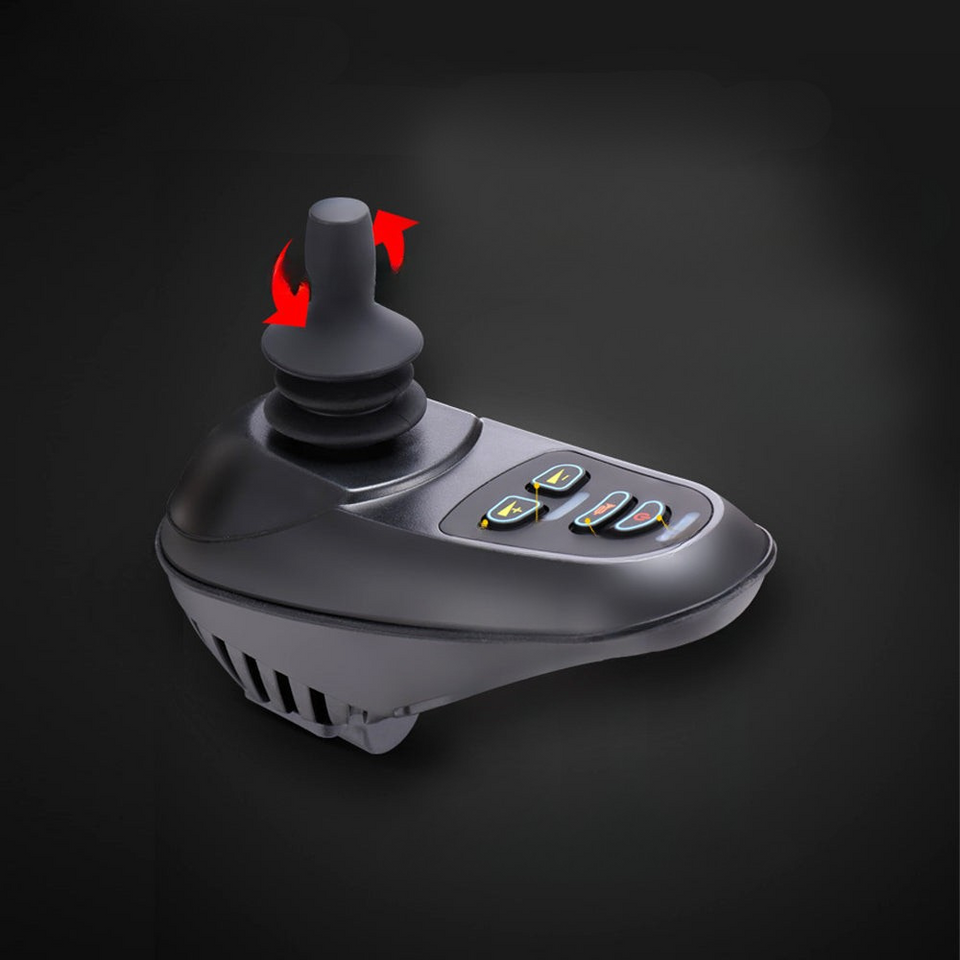 Coolbaby Mass Lightweight Folding Electric Wheelchair with 4-Wheel Drive