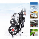 Coolbaby Mass Lightweight Folding Electric Wheelchair with 4-Wheel Drive