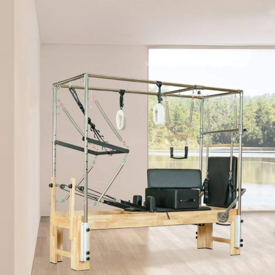 Coolbaby Mass 3-in-1 Pilates Reformer Bed – Home & Gym Exercise Equipment