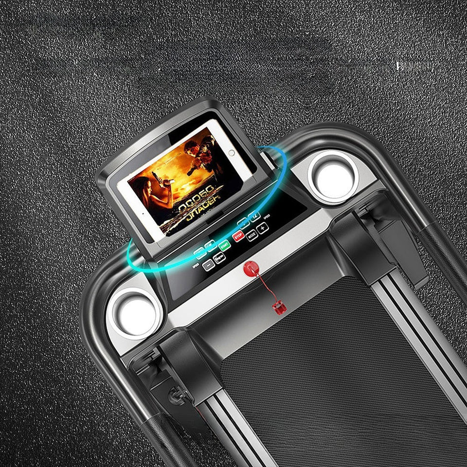 Coolbaby Mass Foldable Electric Treadmill 2.0HP with LCD Display & 12 Programs for Home Use