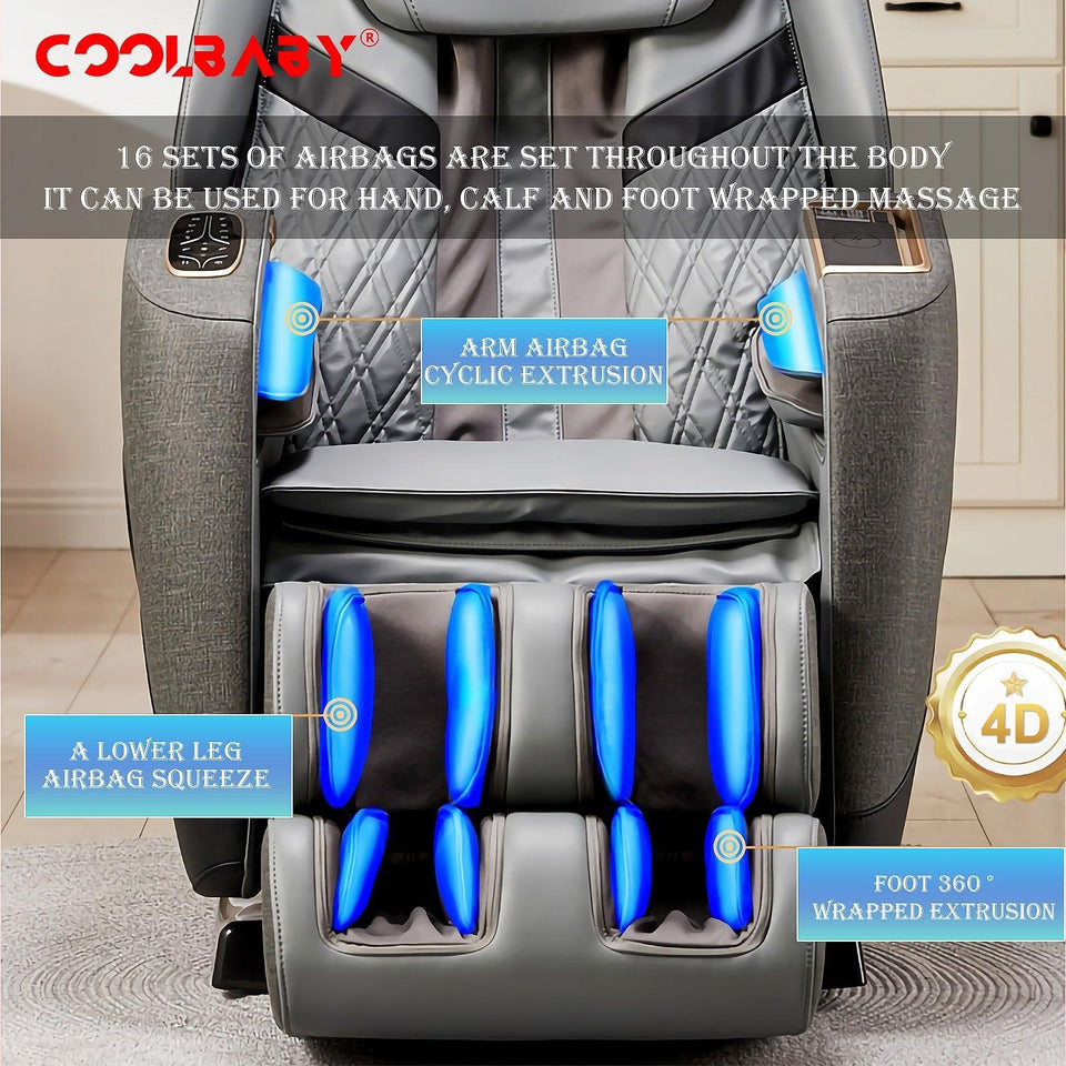 COOLBABY® RK-1912 Massage Chair - Home Office Luxury Capsule Chair - CoolBabyMass