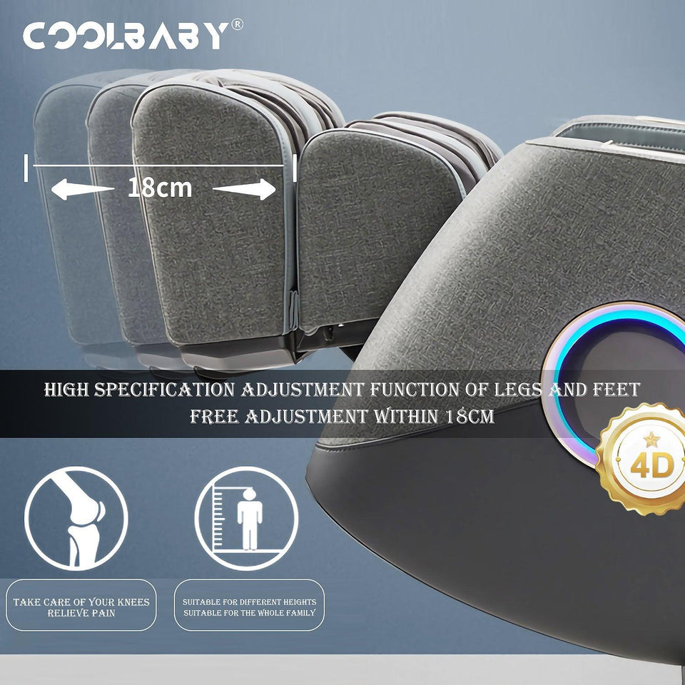 COOLBABY® RK-1912 Massage Chair - Home Office Luxury Capsule Chair - CoolBabyMass