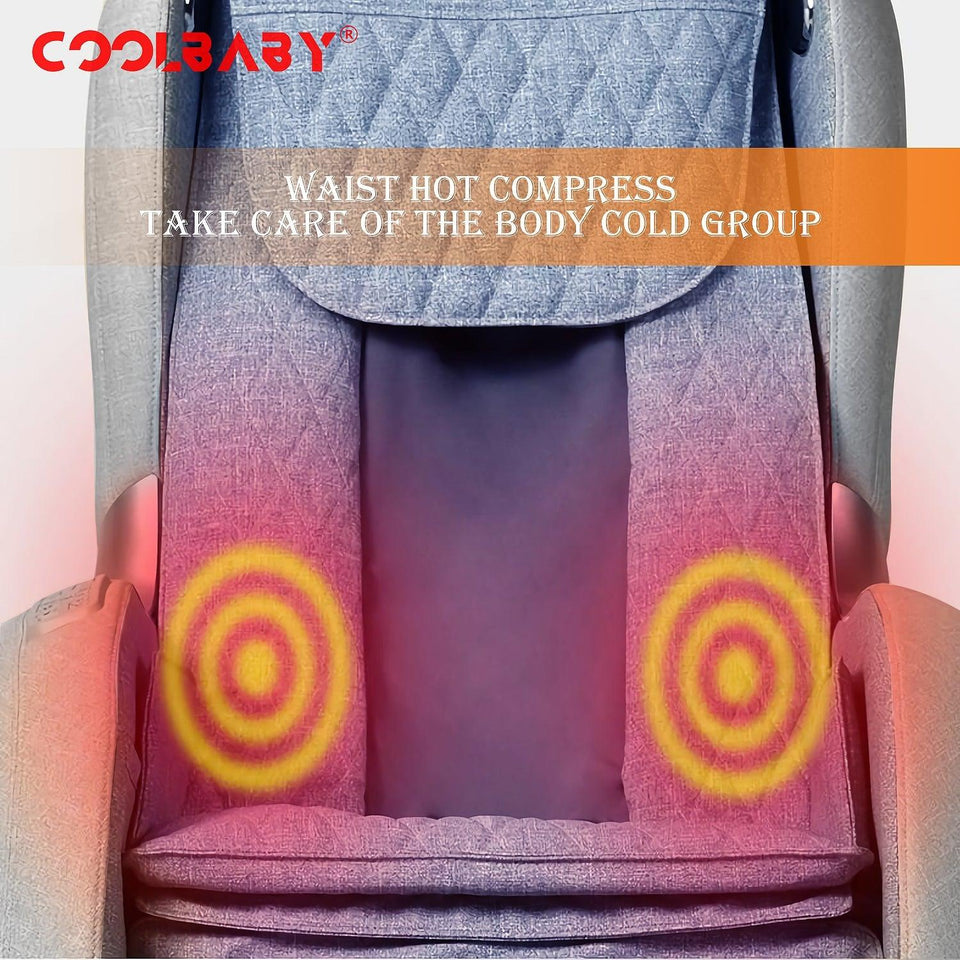 COOLBABY® RK-1911 Full-Automatic Multifunctional Electric Kneading Massage Chair Sofa - CoolBabyMass