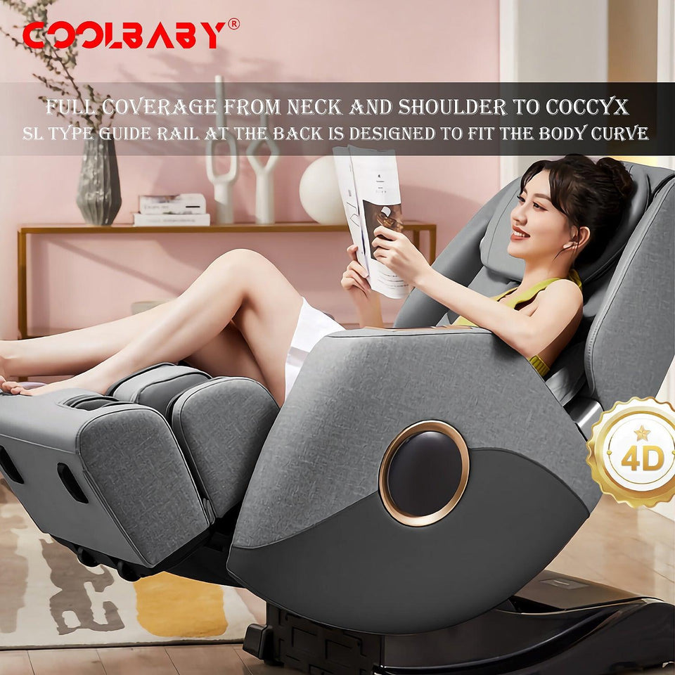 COOLBABY® RK-1912 Massage Chair - Home Office Luxury Capsule Chair - CoolBabyMass