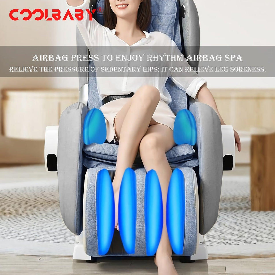 COOLBABY® RK-1911 Full-Automatic Multifunctional Electric Kneading Massage Chair Sofa - CoolBabyMass