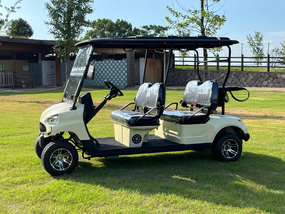 COOLBABY TXV40 A Durable 48V 4 Passenger Golf Cart Ideal for Adult 4-Seater Buggy Rides