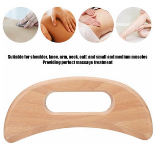 COOLBABY® SSZ-AM03 Beech Wood Therapy Massage Tools - Set of 7 for Body Sculpting, Lymphatic Drainage, and Muscle Pain Relief - CoolBabyMass